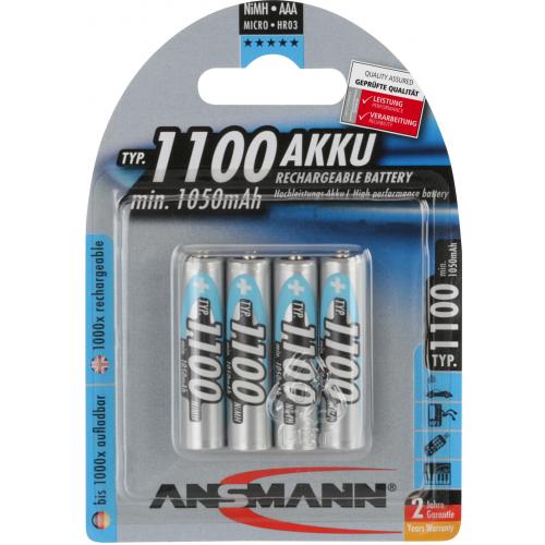 Ansmann Ansmann AAA 1100mAh 4x