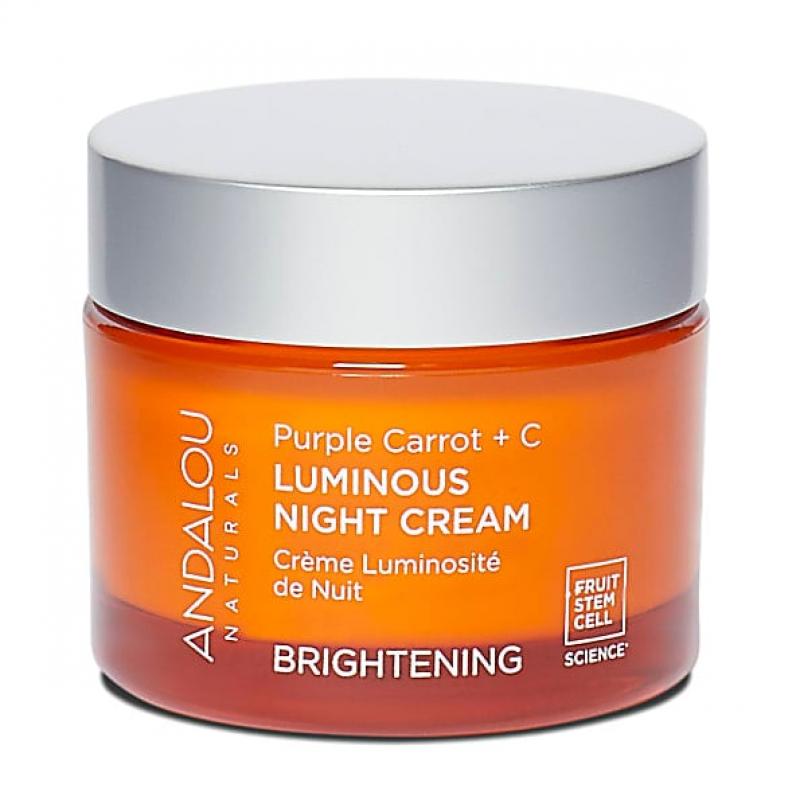 Andalou Purple Carrot and C Luminous Nachtcreme
