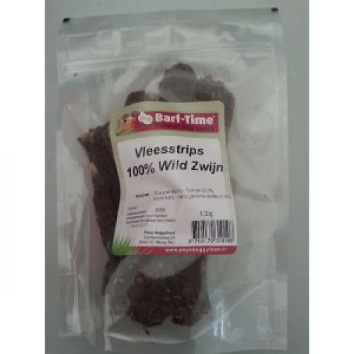 Hondensnacks Hypoallergeen Peys Barf Time Vleesstrips Wild Zwijn hondensnacks Per 2 verpakkingen