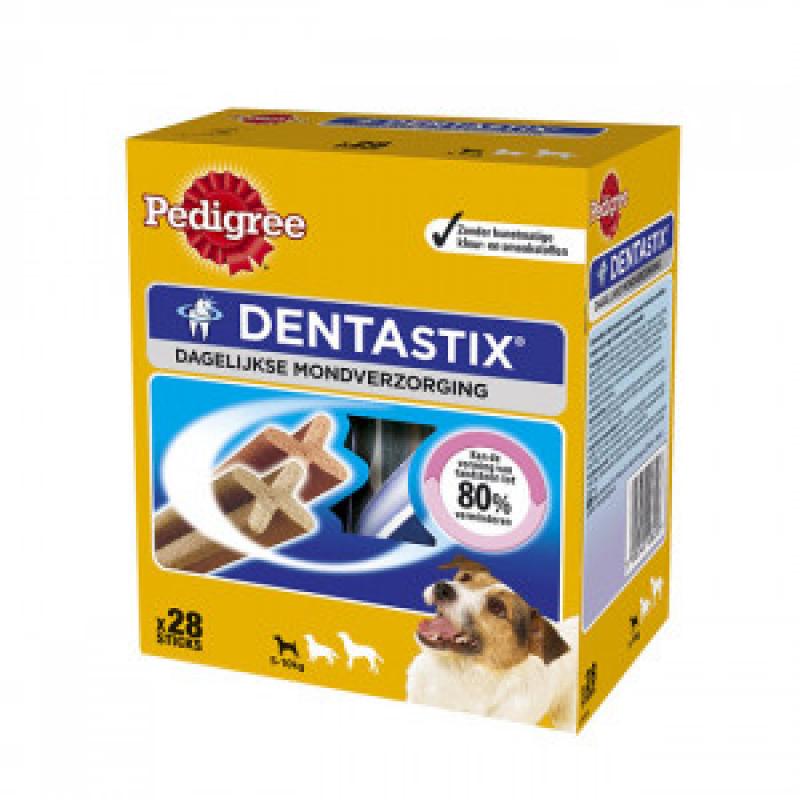 Hondenvoer Pedigree Pedigree Dentastix Mini hondensnack tot 10 kg Omdoos (28 stuks)