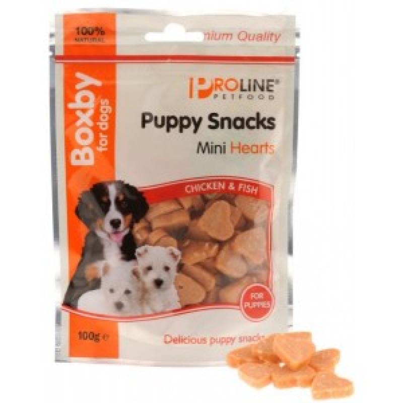 Boxby for dogs Puppy Snacks Mini Hearts Per 12 Boxby Beste kwaliteit
