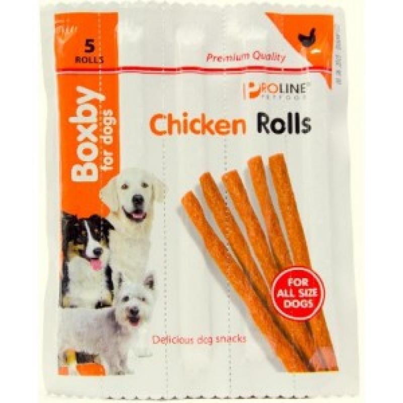 Hondensnacks Kauwproducten Boxby Boxby for dogs Chicken Rolls Per 18