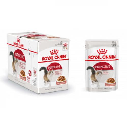 Kattenvoer Royal Canin Royal Canin Pouch Adult Instinctive kattenvoer 2 x In Gelei