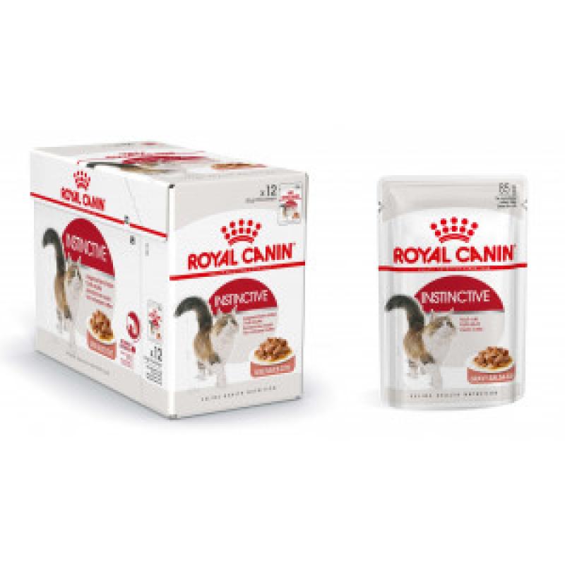 Kattenvoer Royal Canin Royal Canin Pouch Adult Instinctive kattenvoer 2 x In Gelei