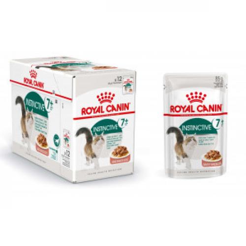 Royal Canin Royal Canin Pouch Instinctive 7 kattenvoer 4 x In Saus Kattenvoer Royal Canin
