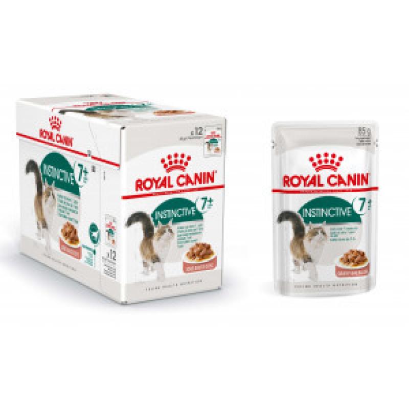 Royal Canin Royal Canin Pouch Instinctive 7 kattenvoer 4 x In Saus Kattenvoer Royal Canin