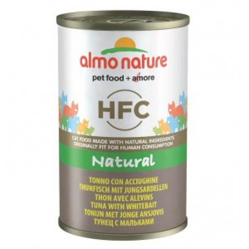 Almo Nature HFC Tonijn en Jonge Sardienen 140 gr Per 24 Almo Nature Nat kattenvoer Almo Nature