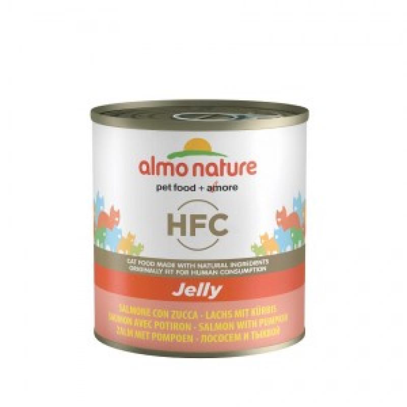 Almo Nature HFC Natural Zalm Pompoen 280 gr Per 12 Almo Nature Schitterend