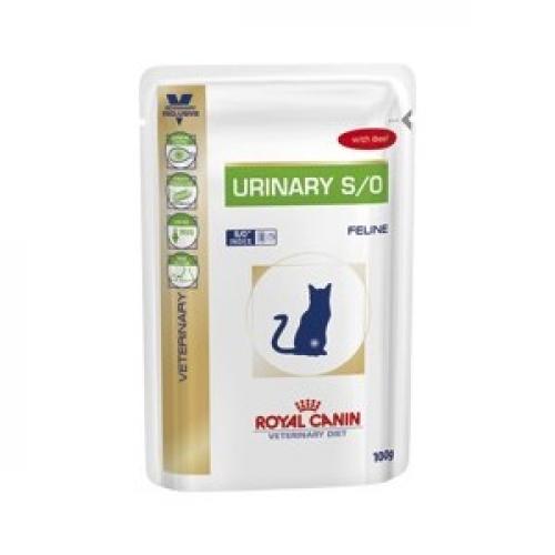 Royal Canin Veterinary Diet Urinary S O (Combi) zakjes kattenvoer 48 Chicken 48 Beef Royal Canin