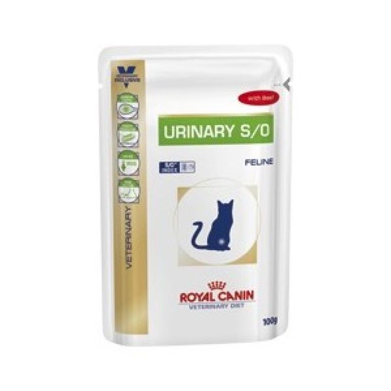 Royal Canin Veterinary Diet Urinary S O (Combi) zakjes kattenvoer 48 Chicken 48 Beef Royal Canin
