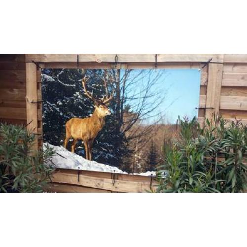 Buitenposter 90x490 cm