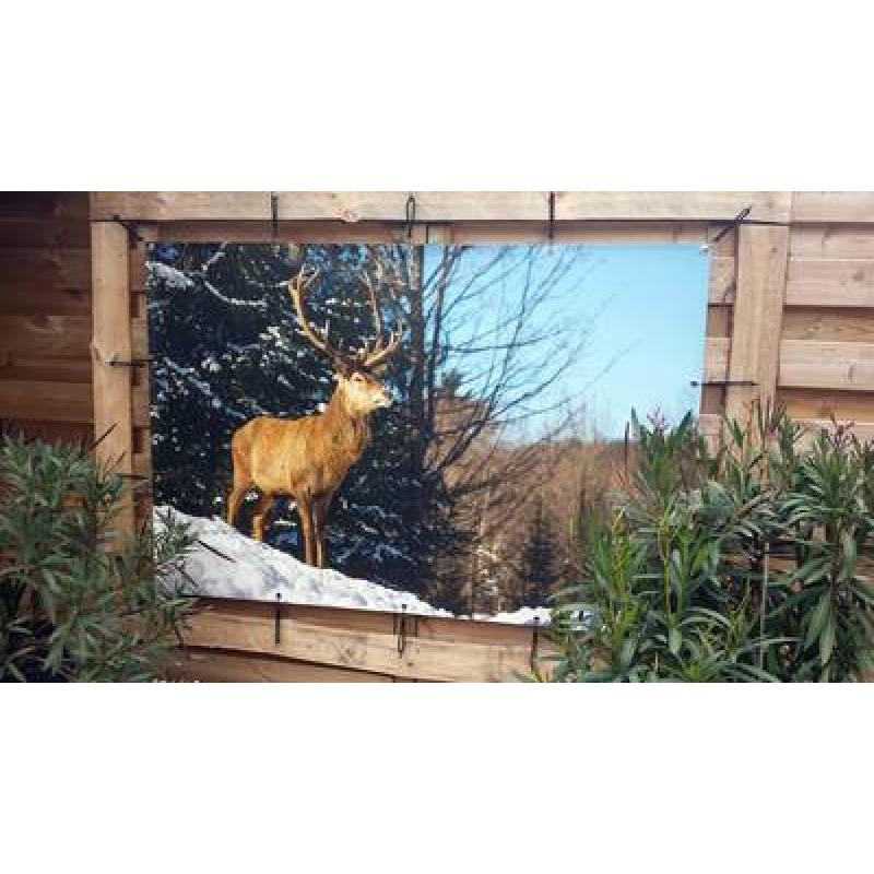 Buitenposter 90x490 cm