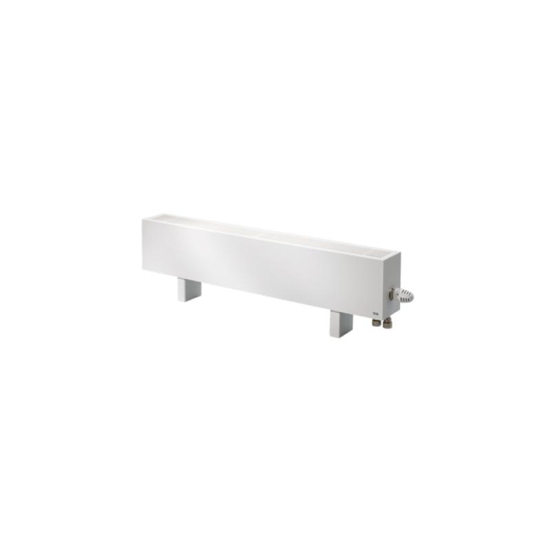 Betherma Comfortlux Forza Vrijstaande Convector Radiator vlakke voorzijde 130 x 500 Comfortlux Forza