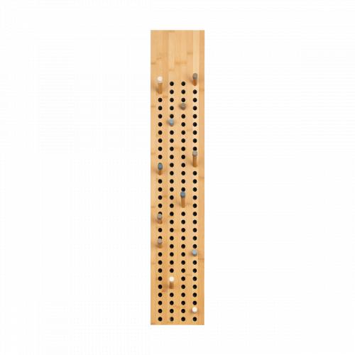 Verticale kapstok - Bamboe hout - B18 x H100 cm