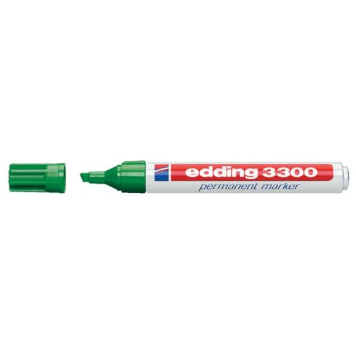 Viltstift edding 3300 schuin groen 1-5mm
