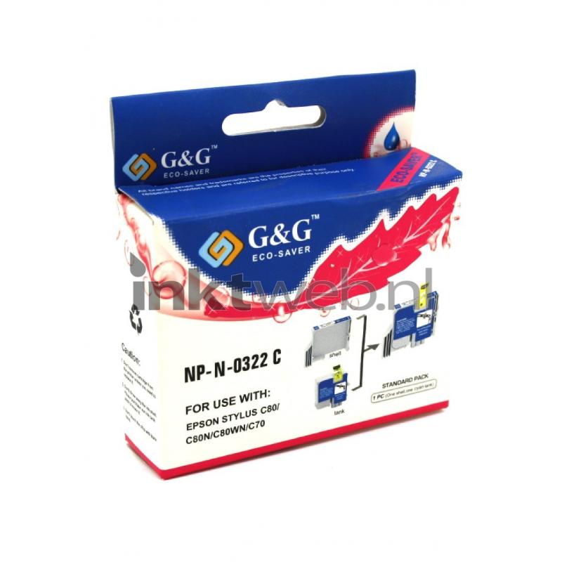 Huismerk Epson T0322 cyaan
