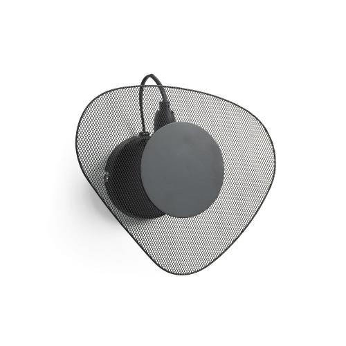 Kave Home Kave Home Wandlamp 'Peggy' 21cm, kleur Zwart Root Catalog