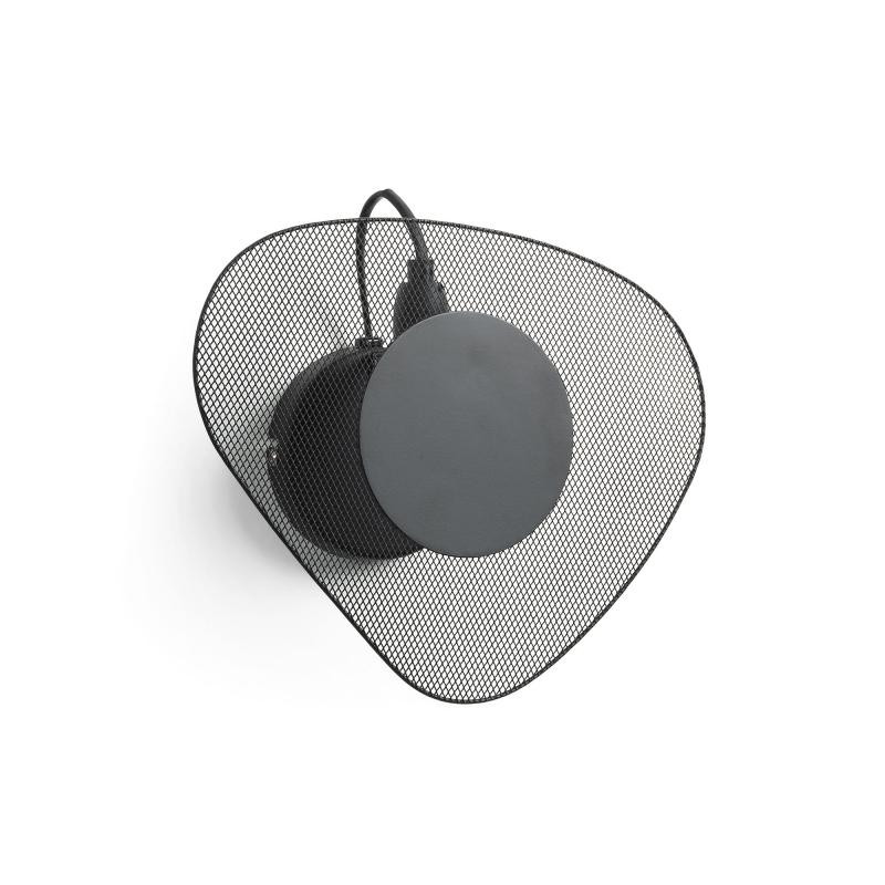 Kave Home Kave Home Wandlamp 'Peggy' 21cm, kleur Zwart Root Catalog