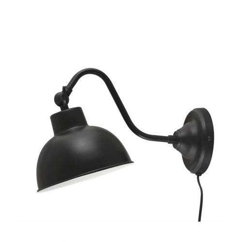 LABEL51 wandlamp 'Friso', kleur Zwart LABEL51 Schitterend