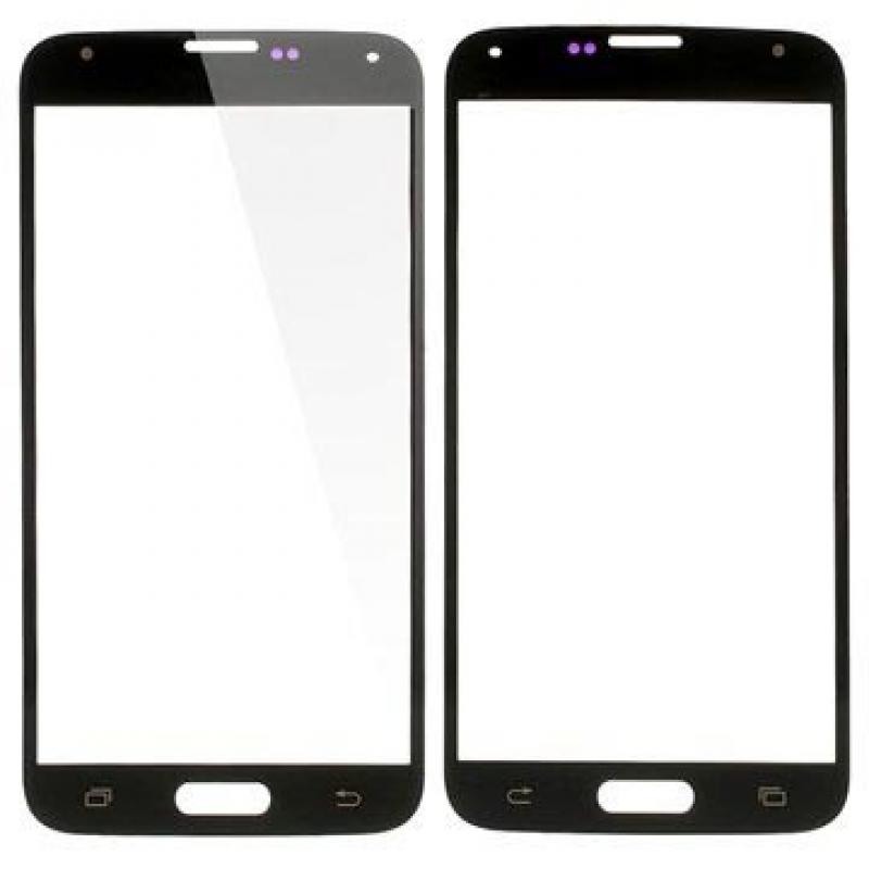 Samsung Galaxy S5 Displayglas Zwart Het leukste