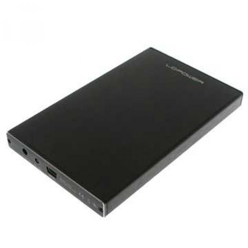 LC Power LC 25U3 Becrux 2.5 HDD Behuizing Zwart Premier