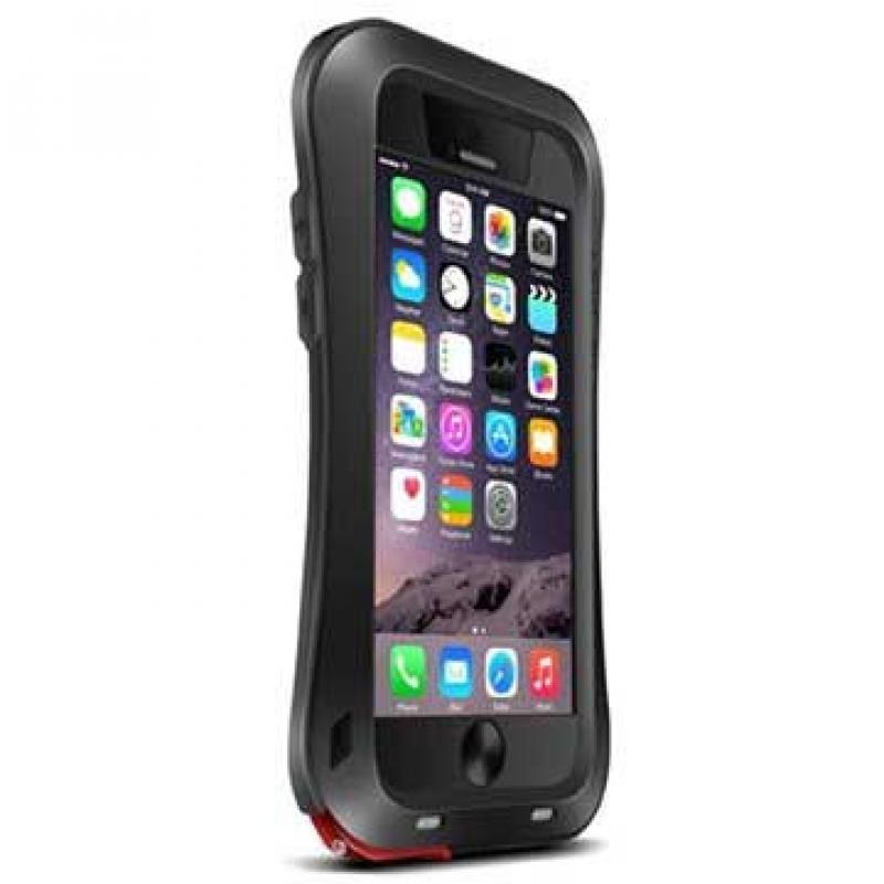 iPhone 6 6S Love Mei Powerful Hybride Cover Zwart