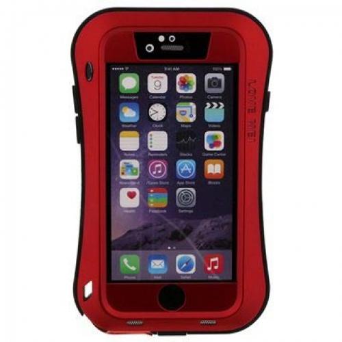 iPhone 6 6S Love Mei Powerful Hybride Cover Rood
