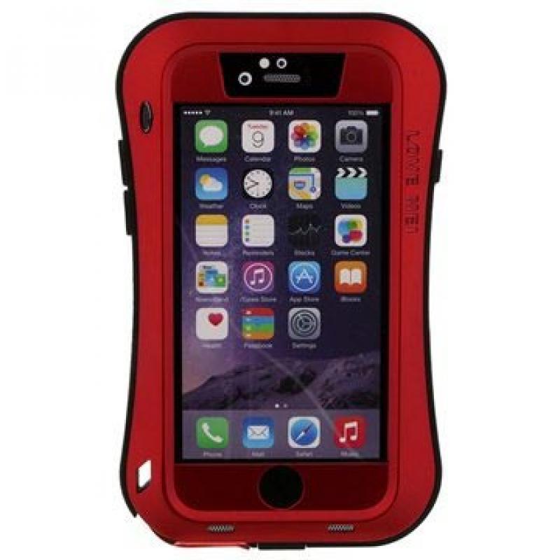 iPhone 6 6S Love Mei Powerful Hybride Cover Rood