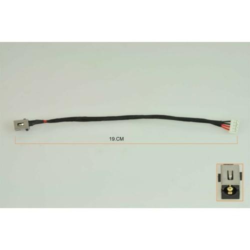 Notebook DC power jack for Toshiba Satellite C870 with cable