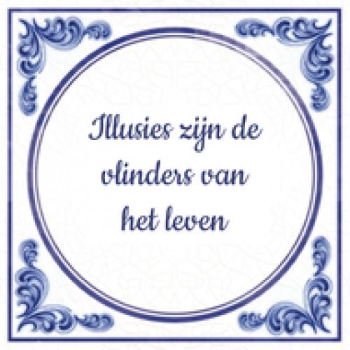 Illusies zijn de vlinders van het leven gaafste producten