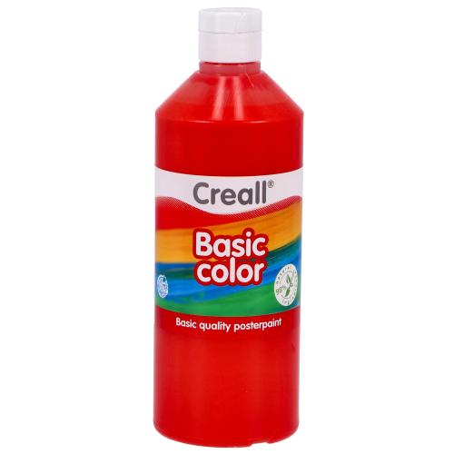 Plakkaatverf Rood 500 ml