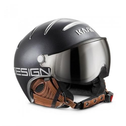 Sporthelmen Kask Skihelm met Vizier Kask Class Anthracite