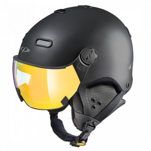 Sporthelmen CP Skihelm met vizier Carachillo Zwart Spiegelend ? ? ?