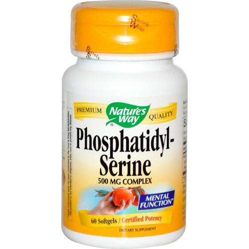 Fosfatidylserine 500 mg Complex (60 gelcapsules) Nature apos s Way