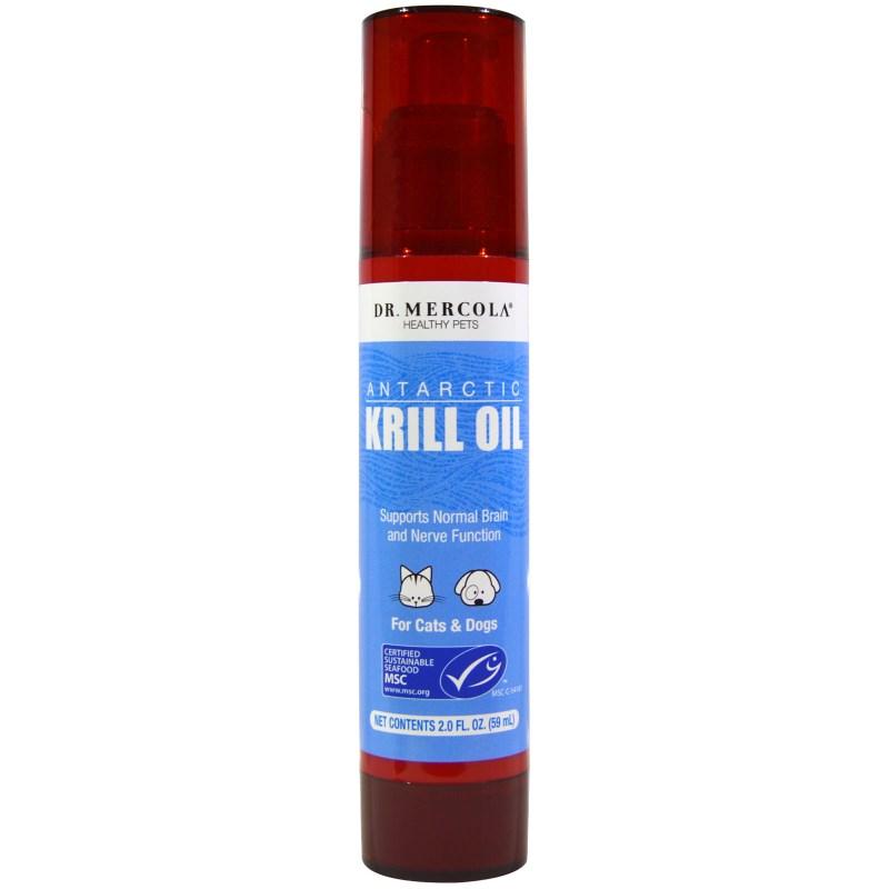 Dr. Mercola Healthy Pets Antarctic Krill Oil For Cats Dogs (59 ml) Dr. Mercola