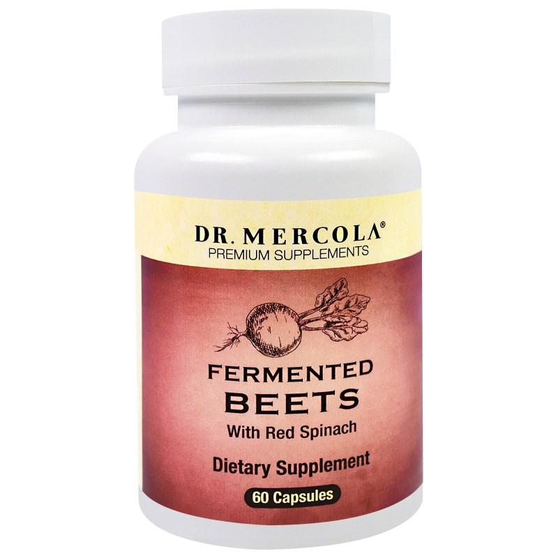 Fermented Beets With Red Spinach (60 Capsules) Dr. Mercola Dr. Mercola