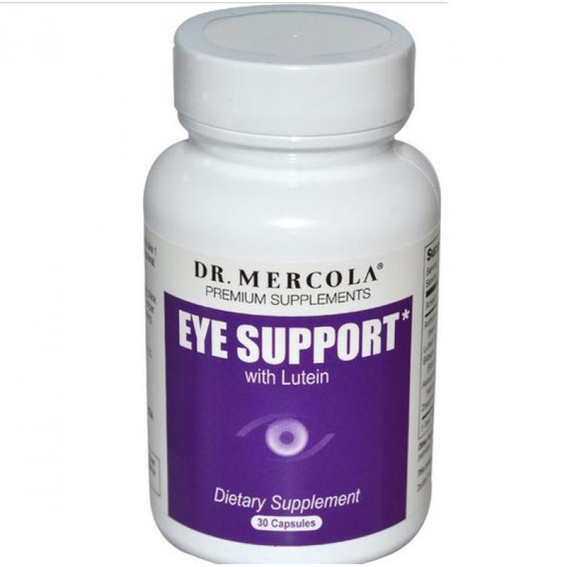 Dr. Mercola Eye Support met Luteïne (30 Capsules) Dr Mercola