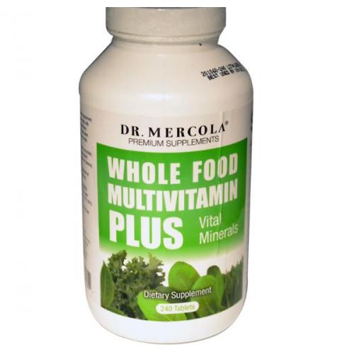 Whole Food Multivitamine Plus (240 Tabletten) Dr. Mercola Dr. Mercola