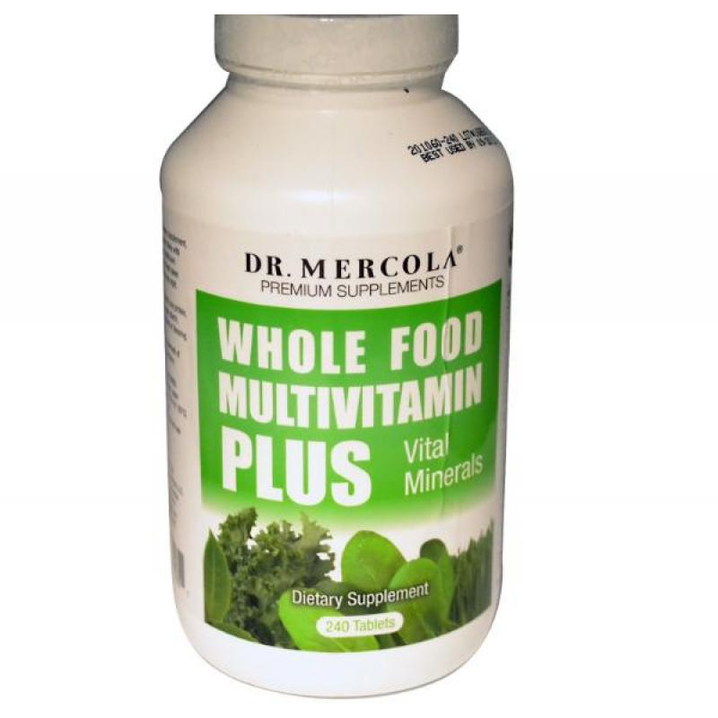 Whole Food Multivitamine Plus (240 Tabletten) Dr. Mercola Dr. Mercola