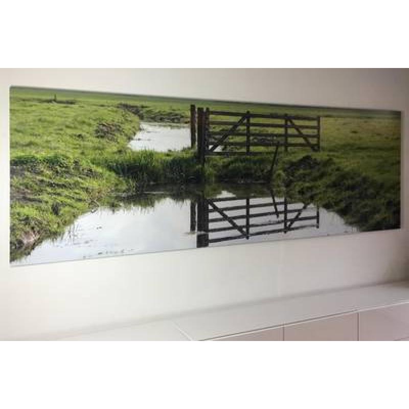 , Foto verlijmd achter acrylaat 45x90 cm