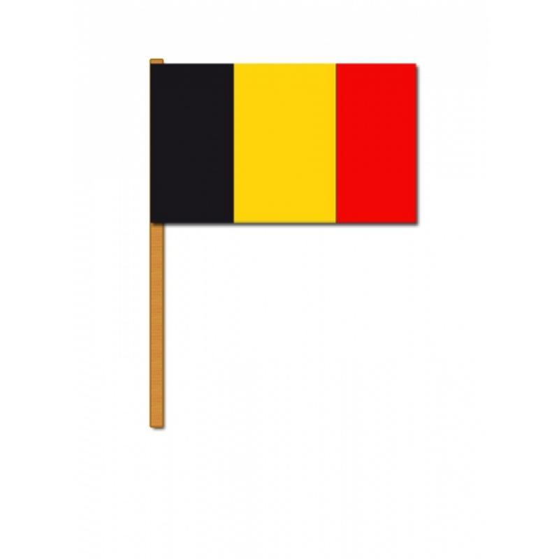 Belgie zwaaivlaggetjes AlleKleurenShirts Landen versiering en vlaggen