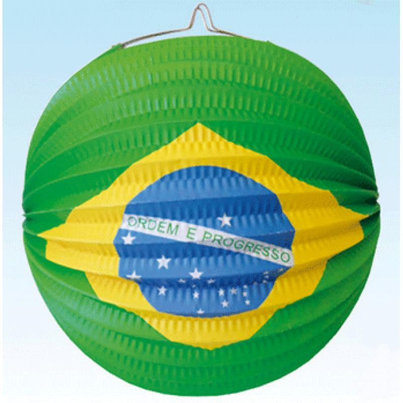 Brandvertragende lampion Brazilie AlleKleurenShirts Landen versiering en vlaggen