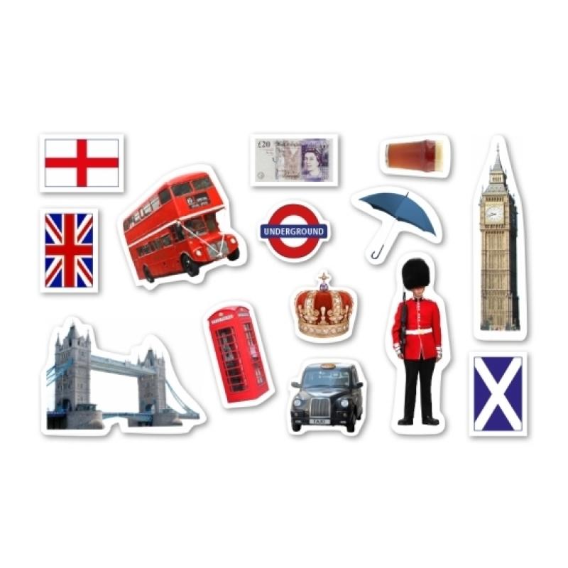 Feest confetti Engeland thema 300g AlleKleurenShirts Landen versiering en vlaggen