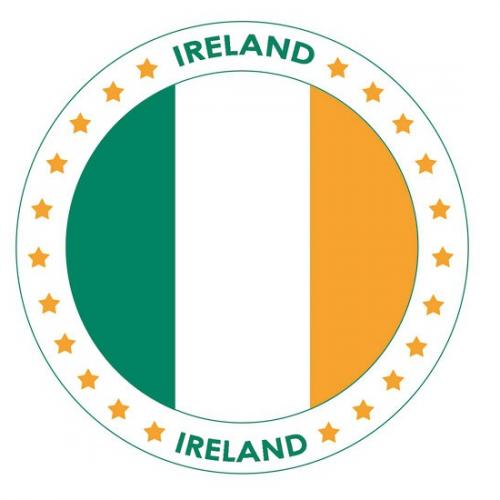 Ierland thema bierviltjes Shoppartners Landen versiering en vlaggen
