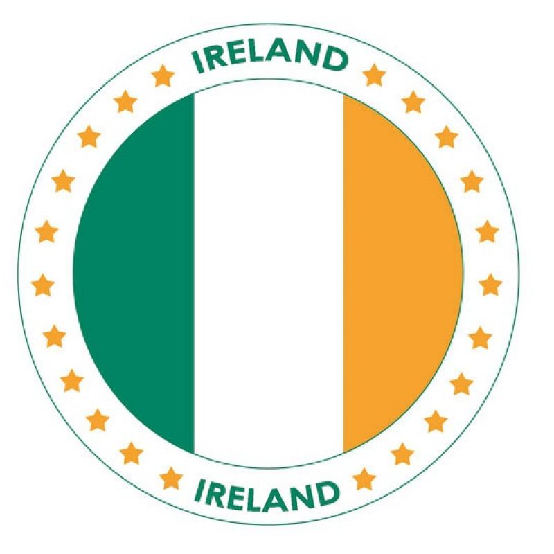Ierland thema bierviltjes Shoppartners Landen versiering en vlaggen