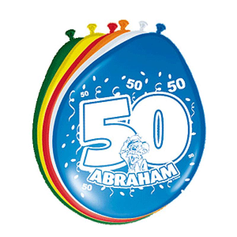 Folat Leeftijd ballonnen 50 jaar Abraham Leeftijd feestartikelen