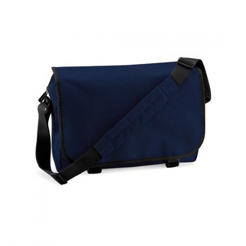 Tassen Bagbase Navy aktetassen met schouderband