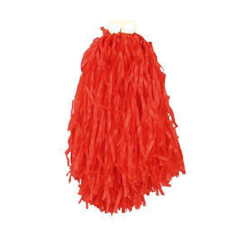 Feestartikelen diversen AlleKleurenShirts Rode cheerball 28 cm