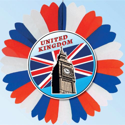 Waaier decoratie Engeland AlleKleurenShirts Kopen