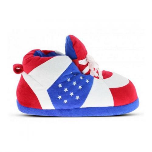 Sloffen en Pantoffels Bandana winkel Patriots zachte sloffen voor heren